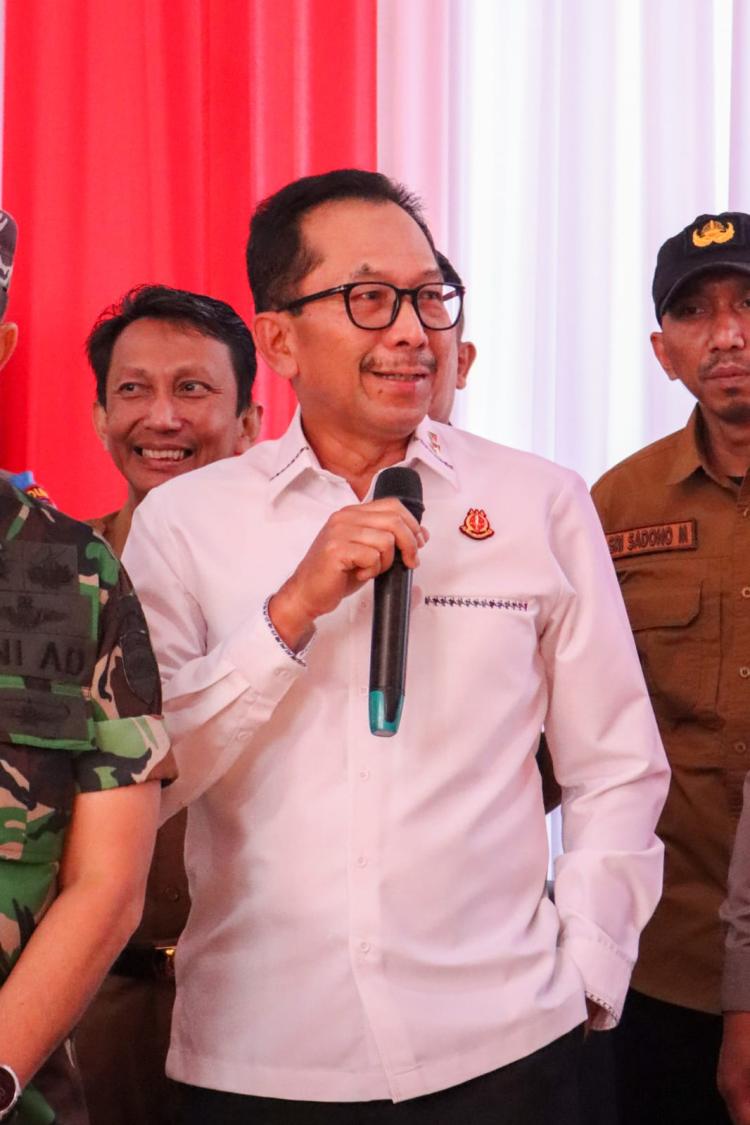 Kajati Riau Bersama FKPD Tinjau Pos Mudik Lebaran 2024