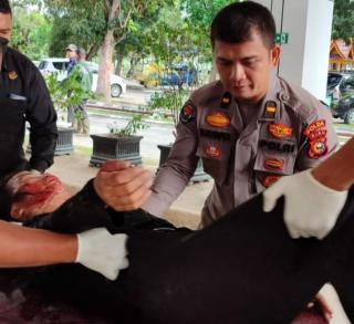 Aksi Heroik Ipda Dupal Samuel Hutapea Saat Selamatkan Nyawa Korban Kecelakan