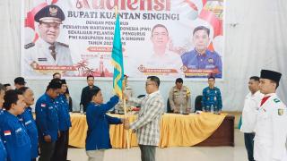 Pengurus PWI Kuansing Periode 2023-2026 Dilantik, Bupati Janjikan Hal ini
