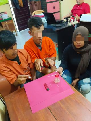 Pesta Sabu, 3 Muda-Mudi Digrebek Polsek Siak Hulu