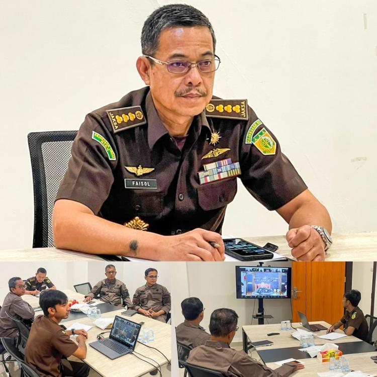 Aspidmil Kejati Riau Ikuti Raker Pengarahan JAMPIDMIL Kejaksaan RI