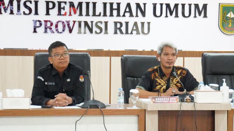 KPU Riau Buka Persyaratan Calon Perorangan Mulai 8-12 Mei