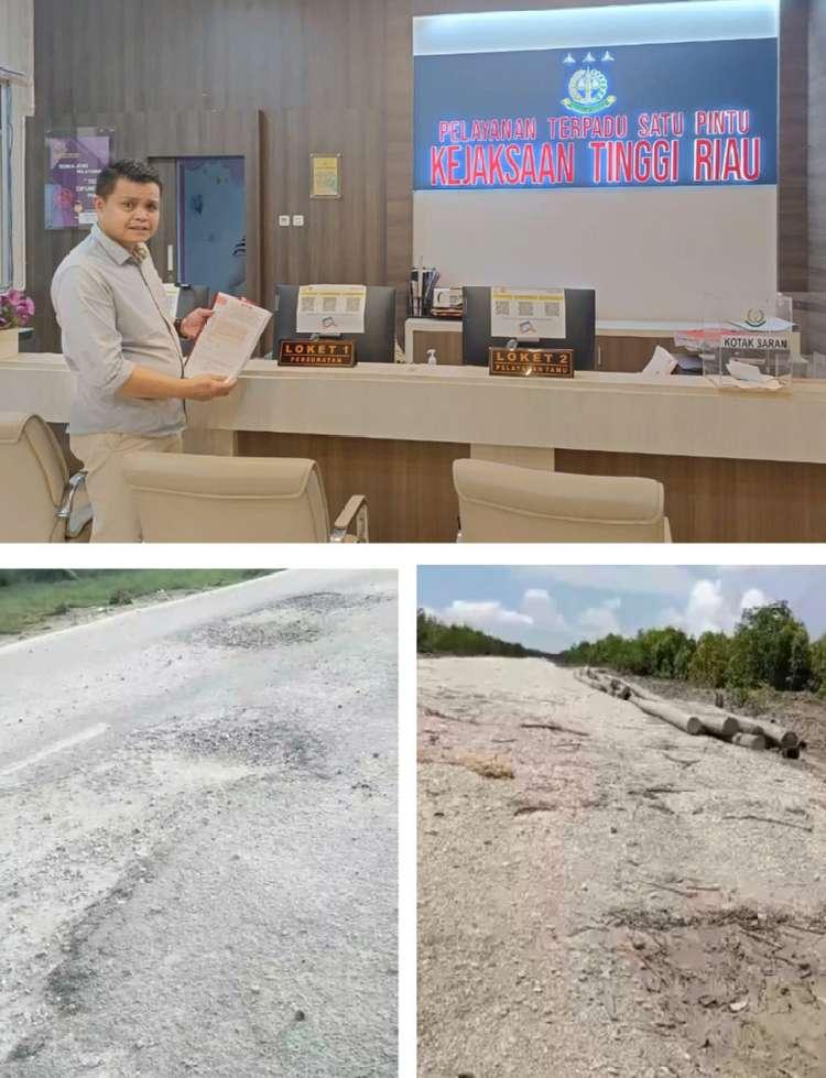 Lembaga INPEST Laporkan dua Proyek PUPR Kabupaten Meranti�