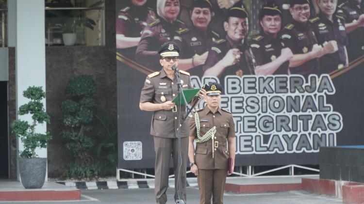 Kajati Riau Pimpin Upacara Hari Kebangkitan Nasional Ke-116