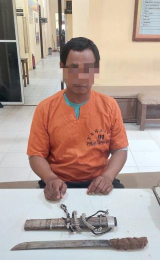 Sakit Hati Tanah Orangtua Dijual, Pria di Kampar Bacok Abang Kandung