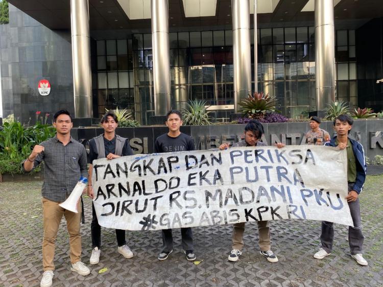 Tanggapi Aksi IPMR, KPK RI Akan Periksa Dirut RSUD Madani Pekanbaru