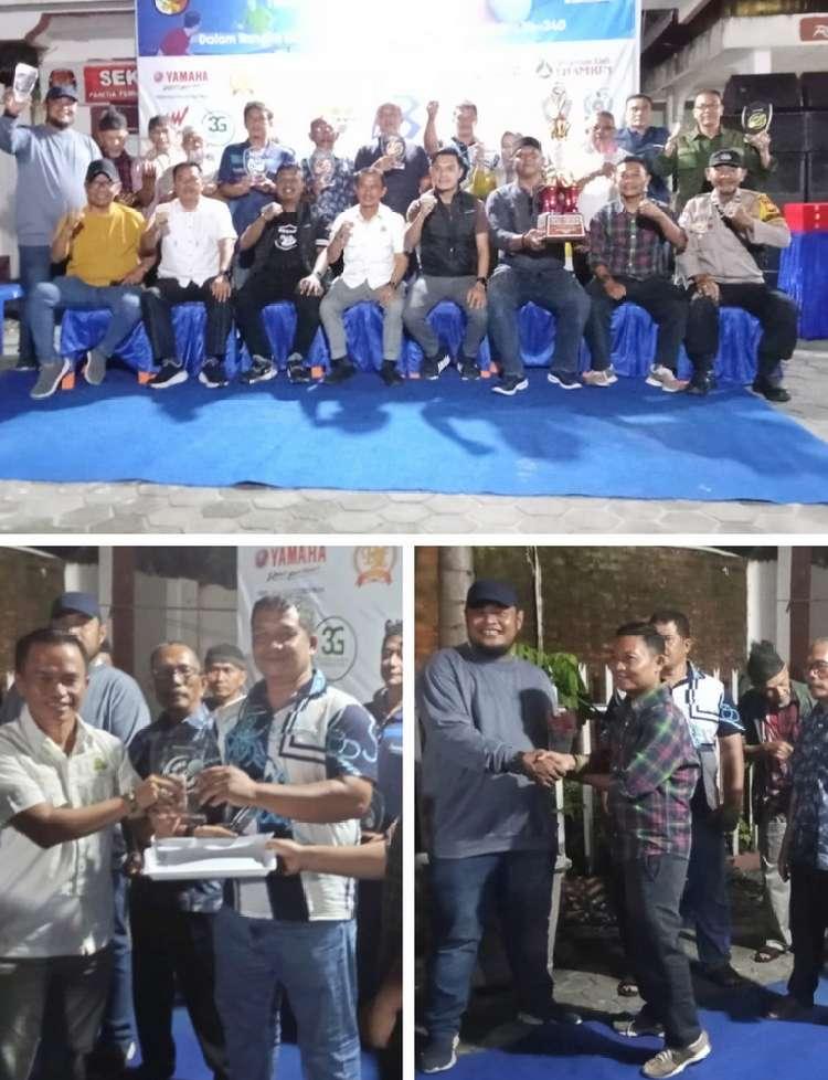 Gelar Turnamen Tenis Meja, Lurah Labuh Baru Timur : Pererat Silahturahmi dan Atlet