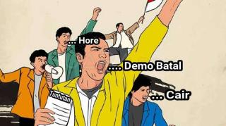 Prank Wartawan, Demo Dugaan Korupsi Kabid SMK Disdik Riau Diduga Sudah Dikondisikan