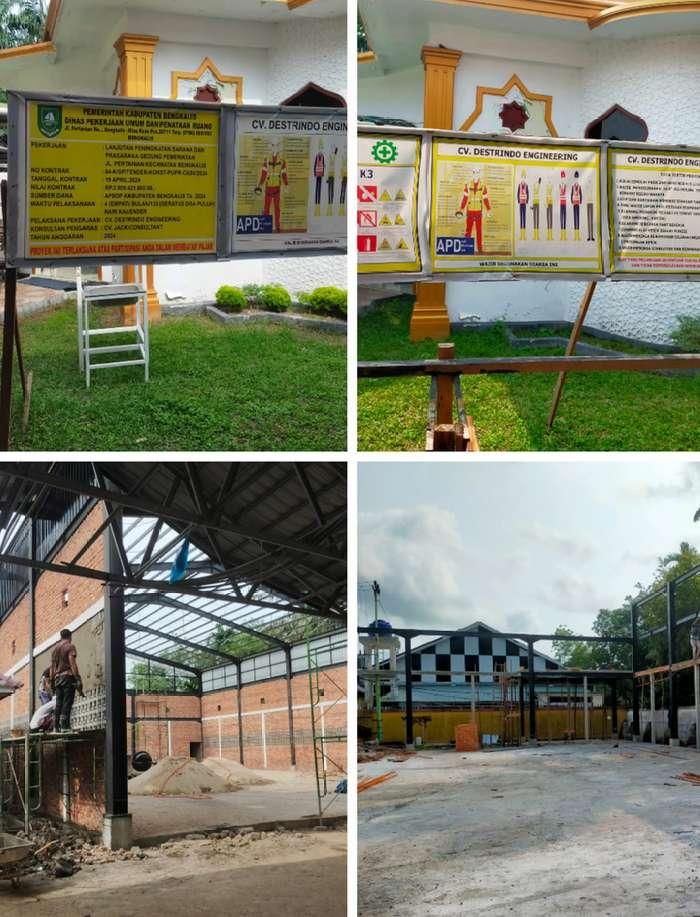 Dugaan Mark up, DPD INPEST Bengkalis Siapkan Laporan Gedung Futsal 4,7 Miliar ke APH