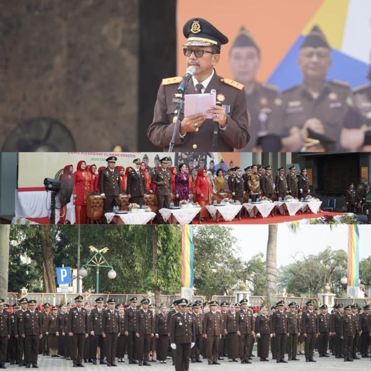 Kejati Riau Peringati Hari Bhakti Adhyaksa ke- 64 Tahun 2024
