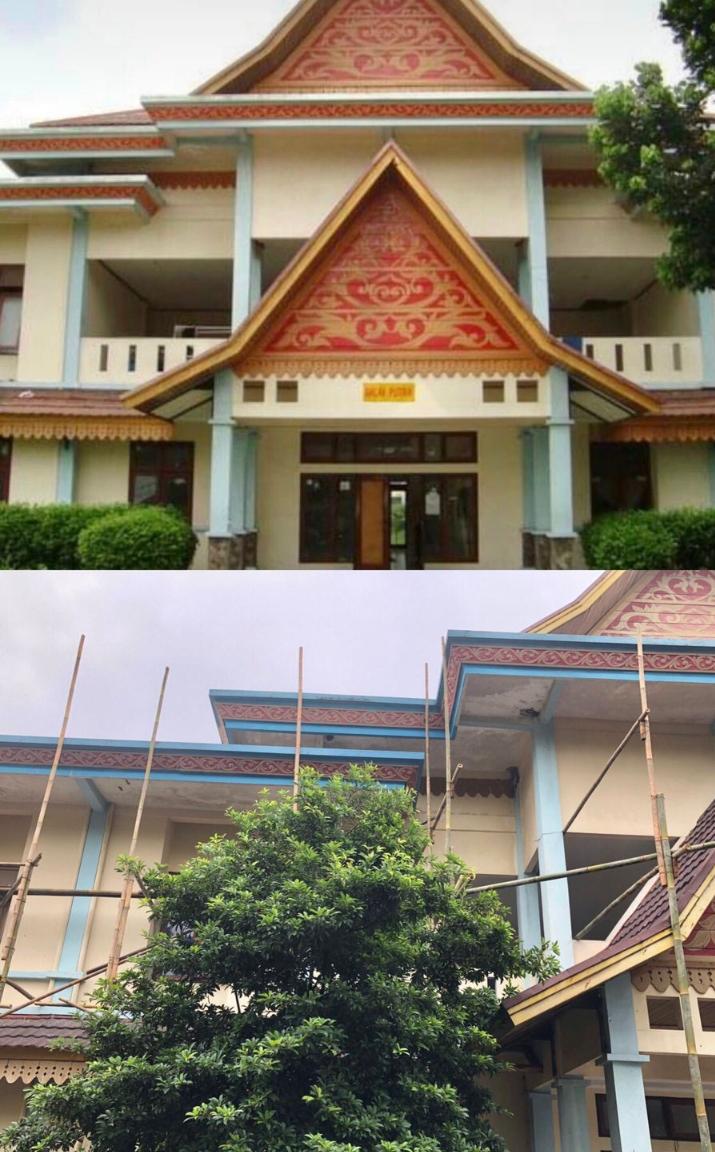 Tanpa Plang, Renovasi Asrama Mahasiswa Riau di Jakarta Diduga Mark Up