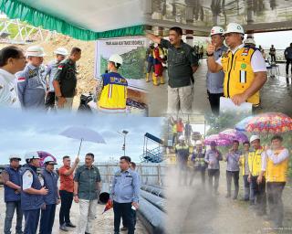 Kajati Maluku Tinjau 6 Proyek Strategis Nasional di Kabupaten Buru