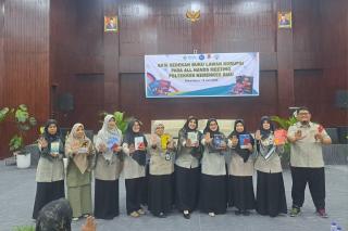 Kebijakan Komunikasi Dua Arah, Poltekkes Kemenkes Riau Gelar Aksi Sedekah Buku Lawan Korupsi