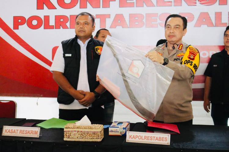 Kapolrestabes Palembang Ungkap Motif Pembunuhan Berencana di Pintu Tol Keramasan