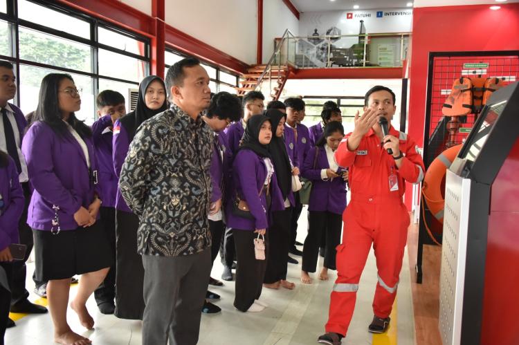 Mahasiswa Politeknik Negeri Medan Belajar Penerapan IT di PT KPI Unit Dumai