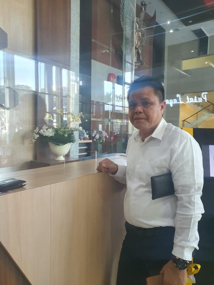 Ketum Lembaga INPEST Penuhi Panggilan KPK Atas Laporan Dugaan Korupsi Dana PI 488 Miliar