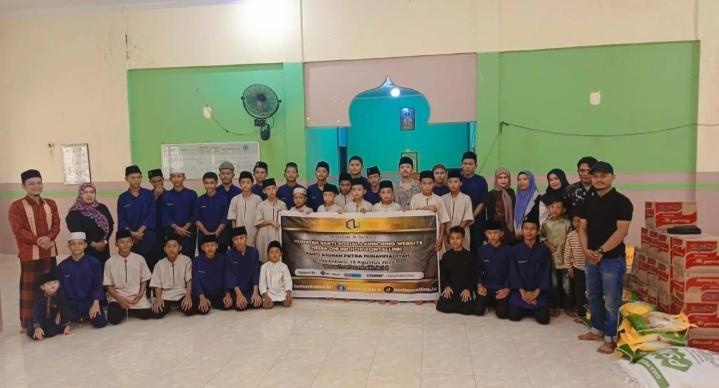 Resmi Launching, Media Horizontallink dan 60 Berita Bagikan Sembako ke Panti Asuhan Putra Muhammadiyah