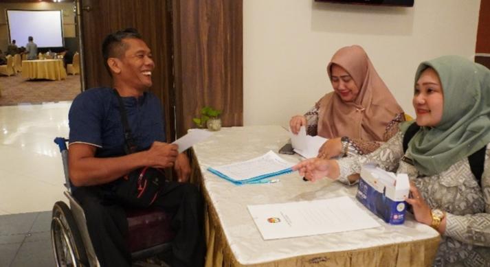 KPU Riau Ajak Disabilitas Gunakan Hak Suara di Pilkada Serentak 2024