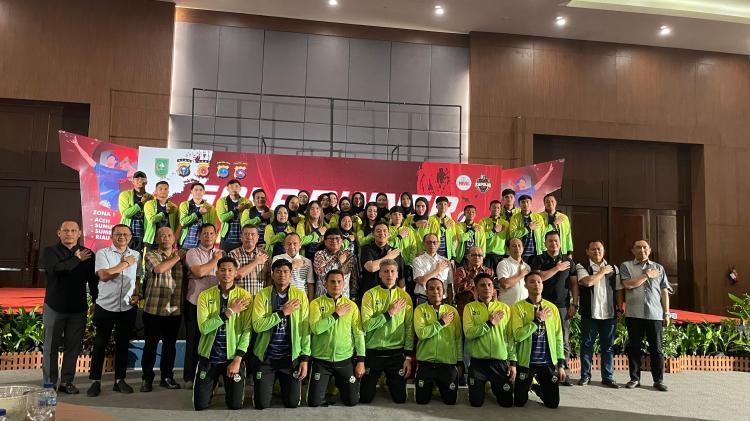 Asintel Kejati Riau Hadiri Gala Dinner Turnamen Voli Kapolri Cup 2024