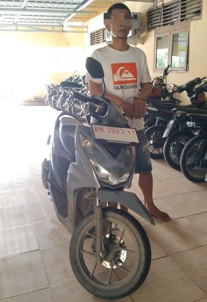 Spesialis Curanmor di Siak Hulu Diringkus Polisi