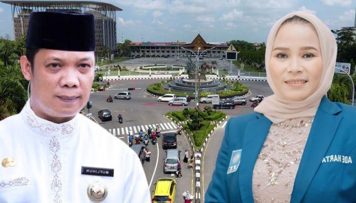 Antusias Masyarakat ke Paslon Muflihun-Ade Hartati Untuk Pekanbaru