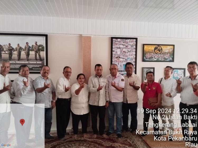 Perkumpulan Umat Kristen kota Pekanbaru Dukung Muflihun-Ade Hartati