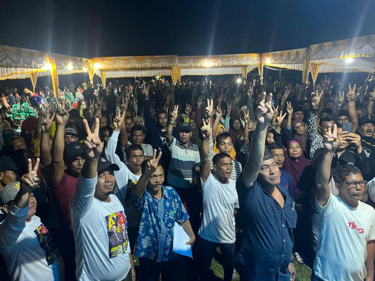 Peluang Menang Besar, Antusias Warga Pangean Jadi Tim AYO Membludak