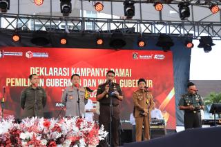 Kajati Maluku Hadiri Deklarasi Kampanye Damai Pemilihan Gubernur dan Wakil Gubernur