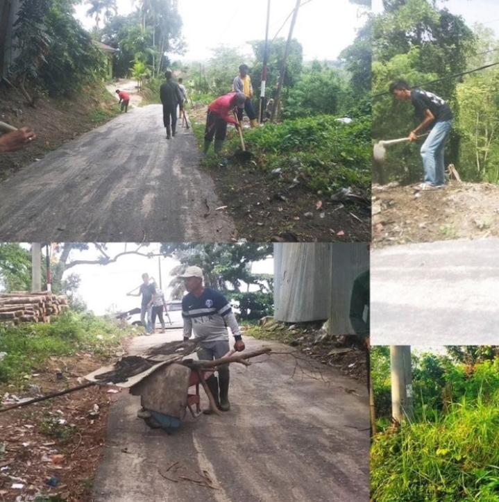 Sebelum Semenisasi, Dinas Perkim Pekanbaru Lakukan Pembersihan di Perumahan Nusantara Sumatera, Bencah Lesung