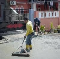 Dinas Perkim Pekanbaru Seminisasi Jalan Suhada, Marpoyan Damai