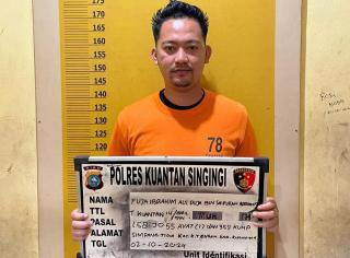 Terlibat PETI, Salah Seorang Timses Paslon Bupati Kuansing Ditangkap Polisi