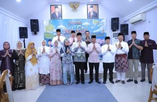 Silaturahmi Ketua DPRD Sabarudi ke Rumah Dinas Wako Pekanbaru Muflihun