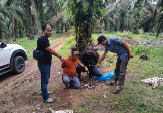 Sempat Buron, Pelaku Pembunuhan Sadis di Tapung Hulu Akhirnya Ditangkap