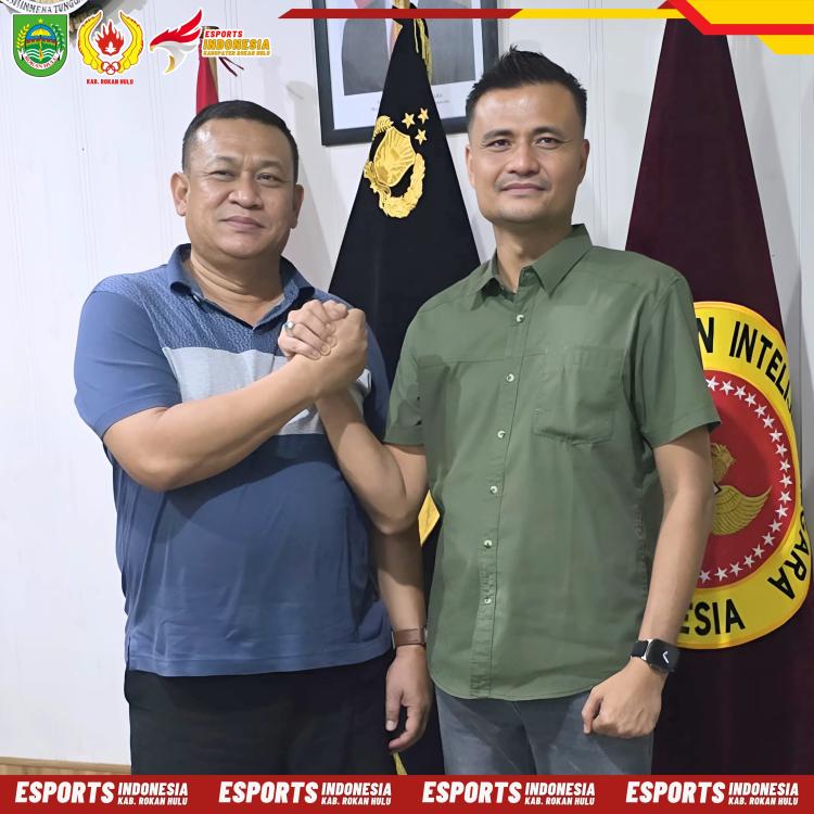 ESI Rokan Hulu Apresiasi Program dan Pembinaan Atlet di Hadapan Ketua Umum Esports Riau