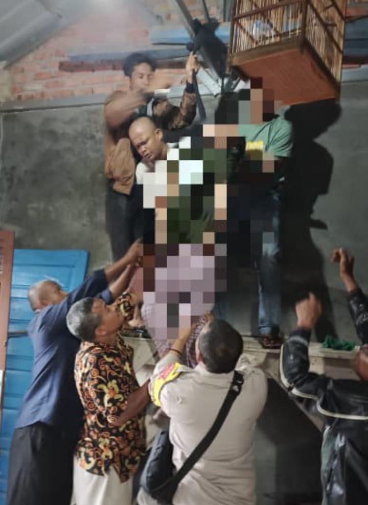 Depresi Karena Diberhentikan Bekerja, Seorang Wanita di Kampar Gantung Diri