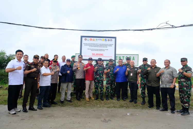 Satgas PKH Dipimpin Kasum TNI, Jampidsus dan Kabareskrim Kunker ke Riau