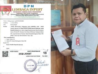 Datangi Jamwas, Ketum INPEST Desak Transparansi Dugaan Korupsi Dana PI 488 Miliar di BUMD Rohil