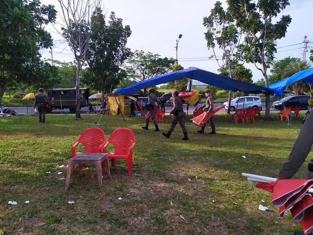Tenda Ceper Berulah Lagi di Pekanbaru, Satpol PP Akan Tindak Tegas