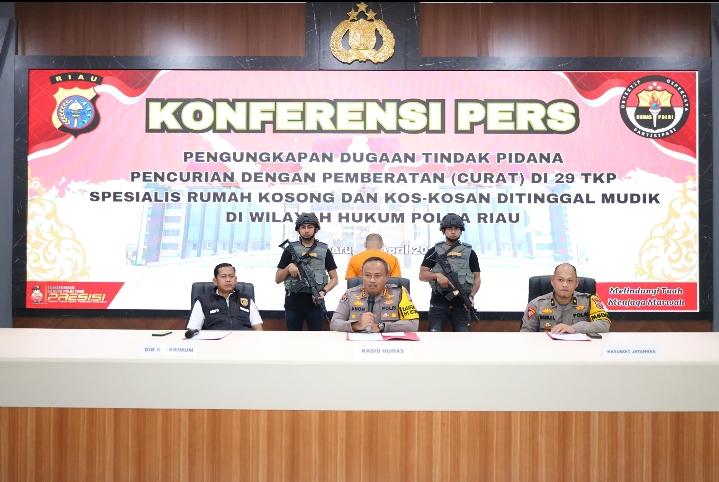 Lakukan Aksi di 29 TKP, Pelaku Spesialis Bongkar Rumah Kosong Diringkus Polisi