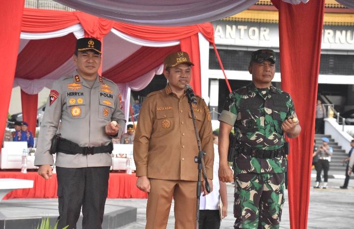 Danrem 031/WB Hadiri Apel Kesiapsiagaan Jambore Karhutla 2025