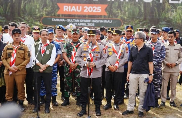Buka Jambore Karhutla 2025, Kapolri : Mari Cegah Karhutla