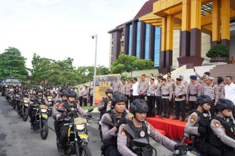 Kapolda Riau Resmi Bentuk Tim RAGA Basmi Premanisme