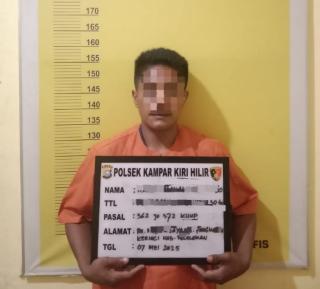 Pelaku Curanmor di Rantau Kasih Berhasil Ditangkap Polisi