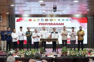 Gubri Saksikan Pengembalian Lahan TNTN ke Negara