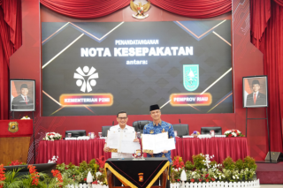 Perangi TPPO, Pemprov Riau dan P2MI Lakukan MoU