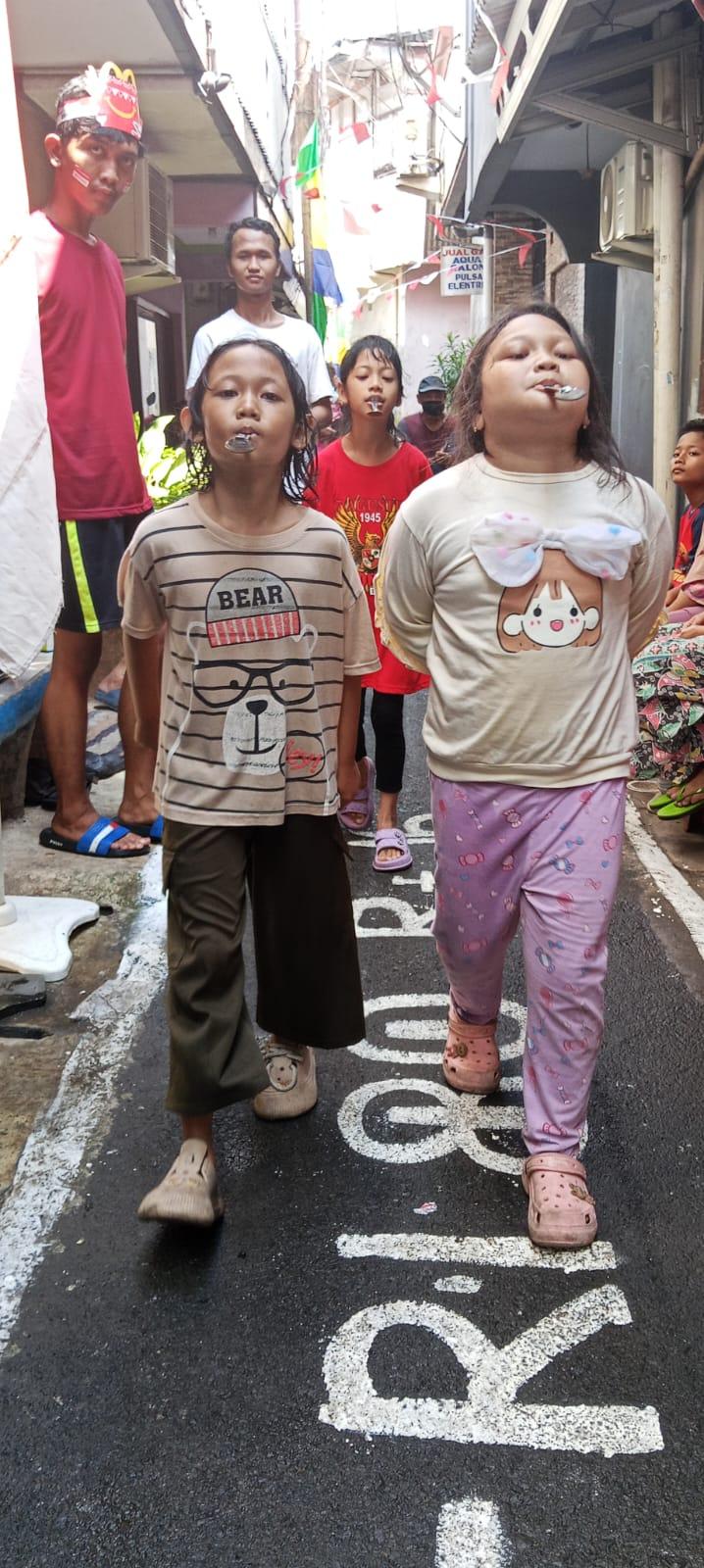 Warga Jakarta Meriahkan HUT RI Ke- 80 dengan Semangat Kebersamaan