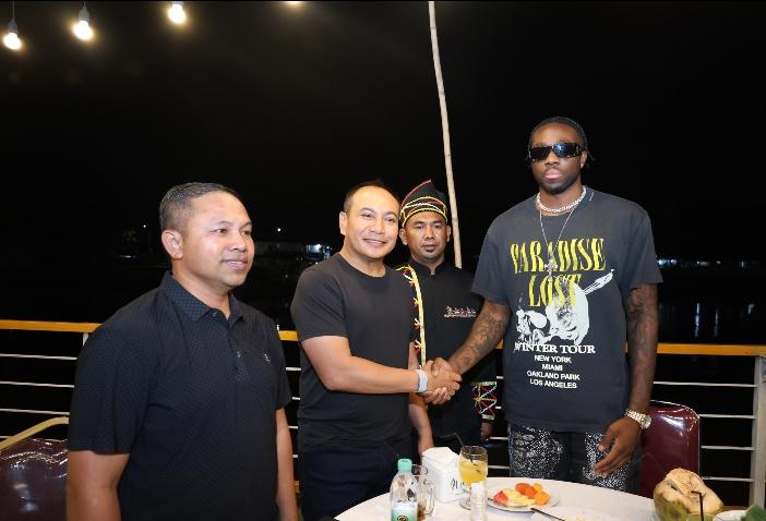 Bertemu Kapolda Riau, Melly Mike : Terimakasih Sungai Kembali Bersih