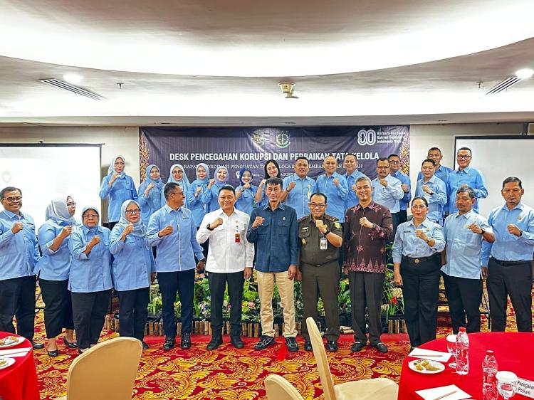 Kemenko Polkam dan Kejati Riau Gelar Rakor Penguatan Tata Kelola Bank 