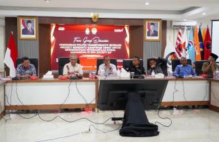 KPU Riau Bersama Tim Peneliti UNP Bahas Pendidikan Politik