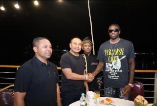 Bertemu Kapolda Riau, Melly Mike : Terimakasih Sungai Kembali Bersih